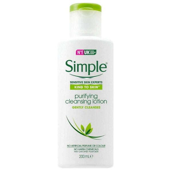 Simple Cleansing Lotion 200ml Kind To Skin Purifying