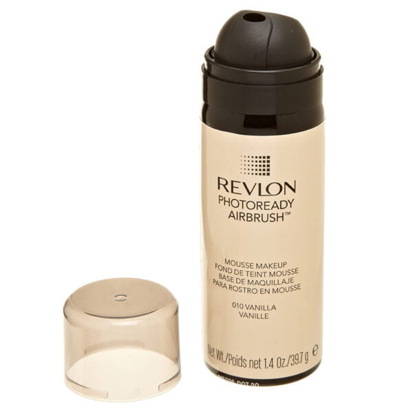 Revlon Foundation 39.7g Photo Ready Airbrush Mousse Makeup Vanilla