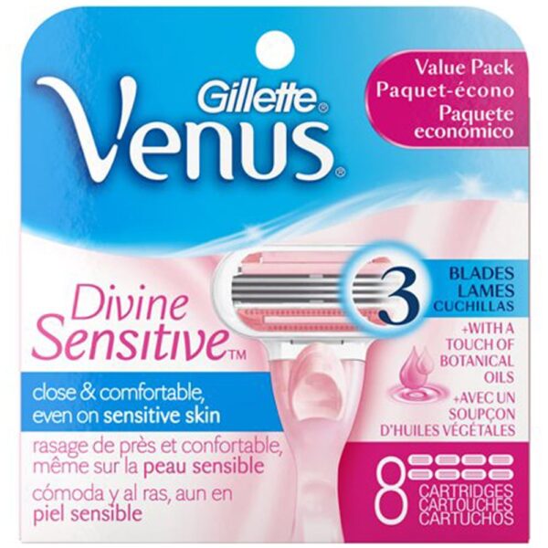 Gillette Venus Divine sensitive 8 Cartridges