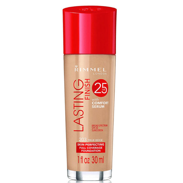 Rimmel Foundation 30ml Lasting Finish 203 True Beige