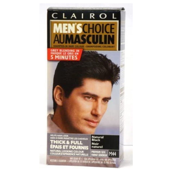 Clairol Hair Color for Men Natural Black m44