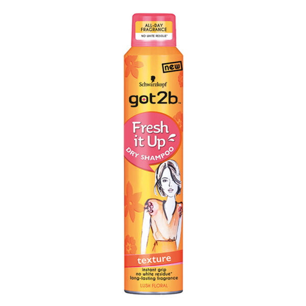 Schwarzkopf Dry Shampoo 200ml Got2b Fresh It Up Lush Floral
