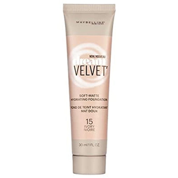 Maybelline Dream Velvet Foundation 15 Ivory 30ml