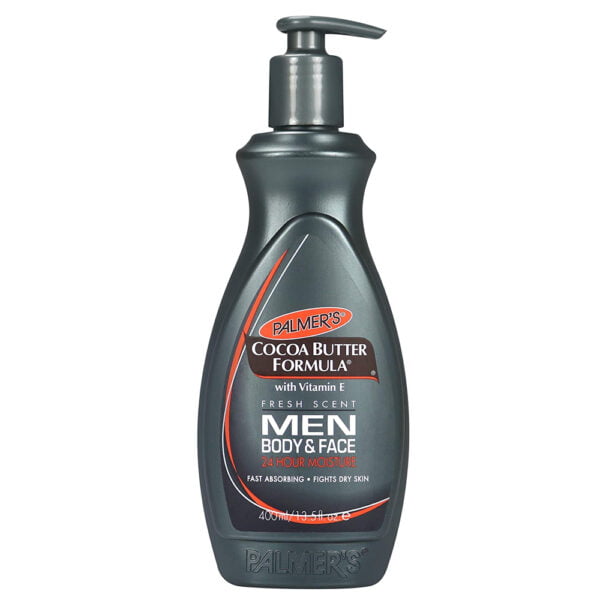 Palmers Body Lotion and Face 400ml Cocoa Butter Formula Men