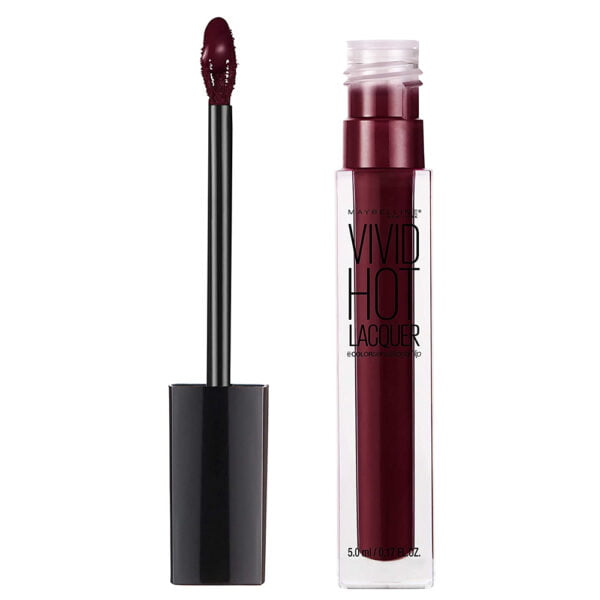 Maybelline Lip Gloss 5ml Color Sensational Vivid Hot Lacquer 74 Retro