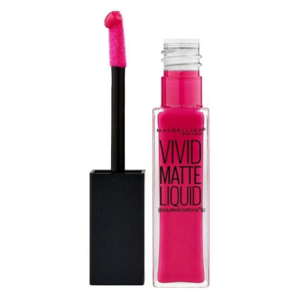 Maybelline Color Sensational Vivid Matte Liquid Lipstick 25 Fuchsia Ecstasy 7.7ml