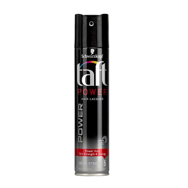 Schwarzkopf Hair Spray 250ml Taft Power Mega Stark 5 With Caffeine