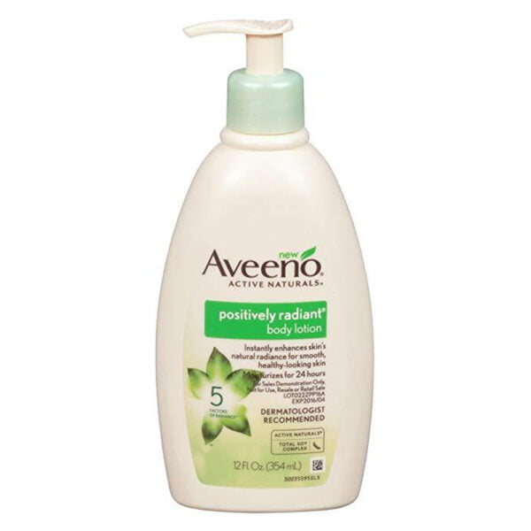 Aveeno Body Lotion 354ml Active Naturals Positively Radiant