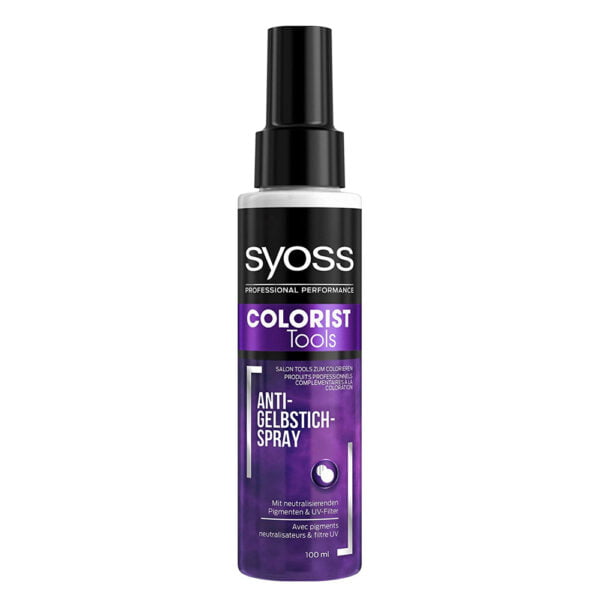 Syoss Hair Spray 100ml Anti Brassiness Colorist With Pump