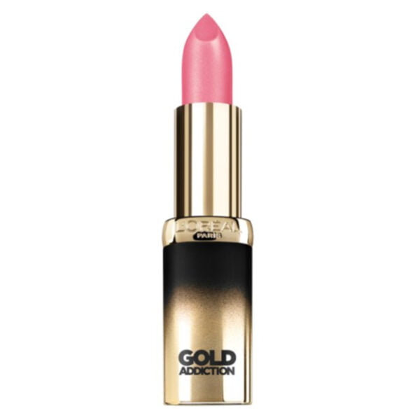 Loreal Colour Riche Gold Addiction Satin Lipstick 958 Pink Gold 3.6g