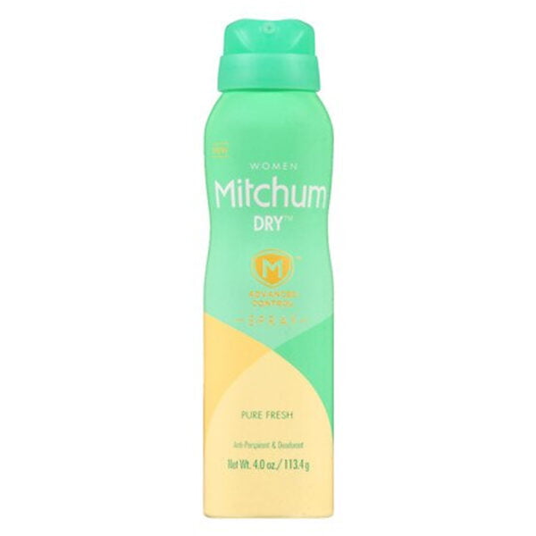 Mitchum Deodorant 113.4g Dry Spray Advanced Control Pure Fresh ...