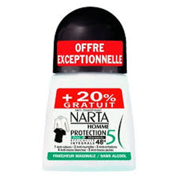 Narta Deodorant 60ml Men Protection Roll on