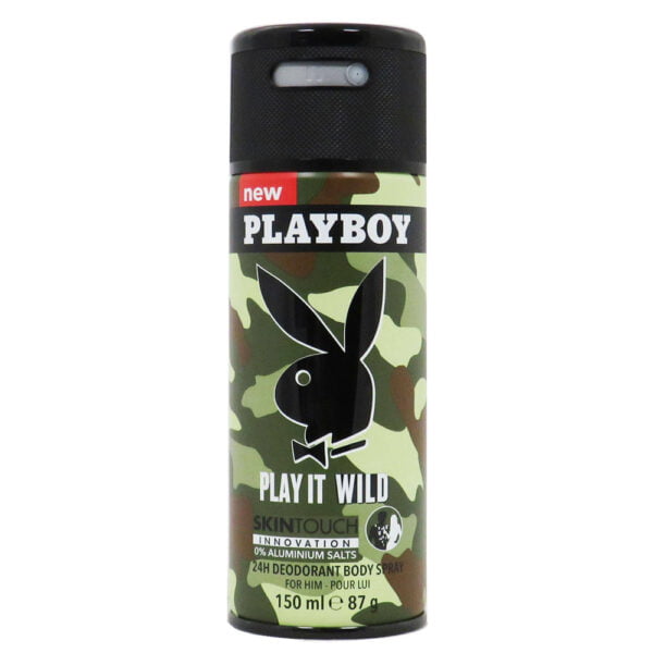 Playboy Deodorant Spray 150ml Play It Wild