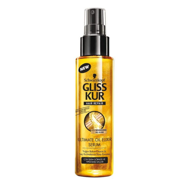 Schwarzkopf Serum 100ml Gliss Kur Hair Repair Ultimate Oil Elixir