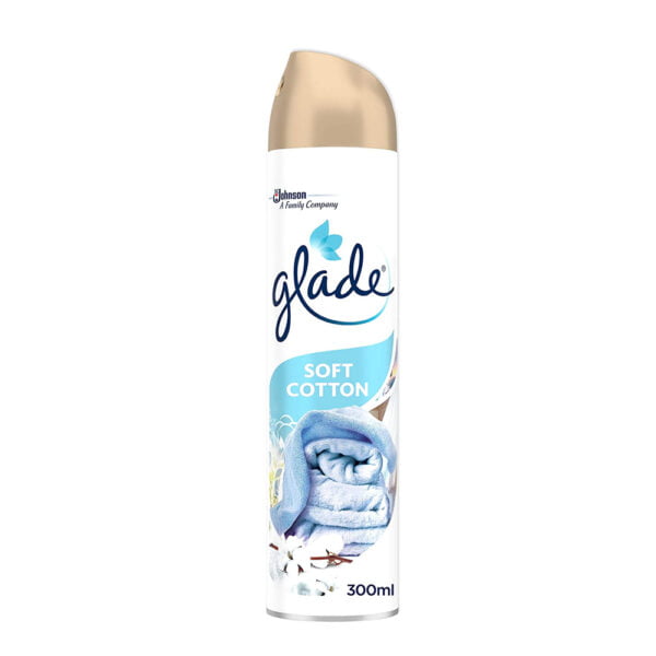 Glade Air Freshener 300ml Soft Cotton