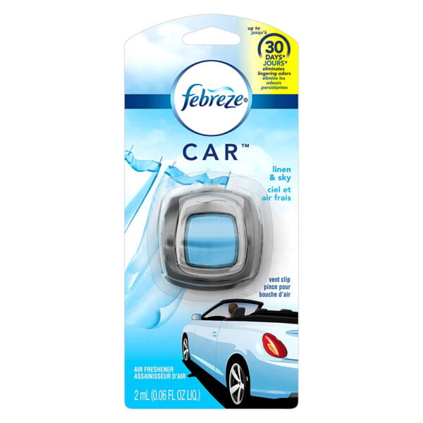 Febreze Air Freshener 2ml Car Linen and Sky