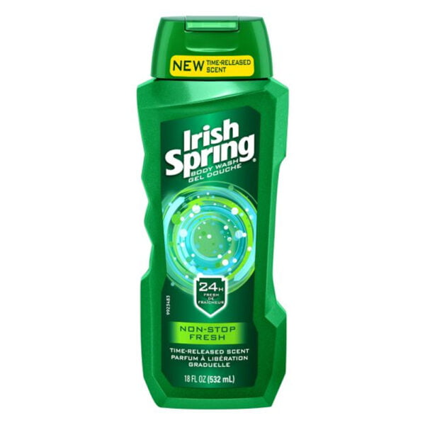 Irish Body Wash 532ml Spring 24hr Non Stop Fresh