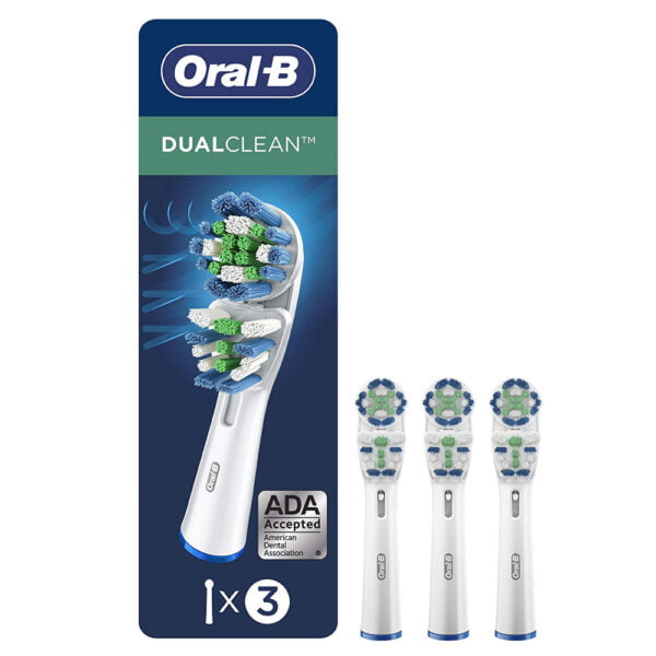 Oral B Brush Head Dual Clean 3pk