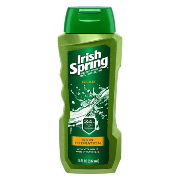 Irish Body Wash 532ml Spring Gear 24h Fresh Skin Hydration