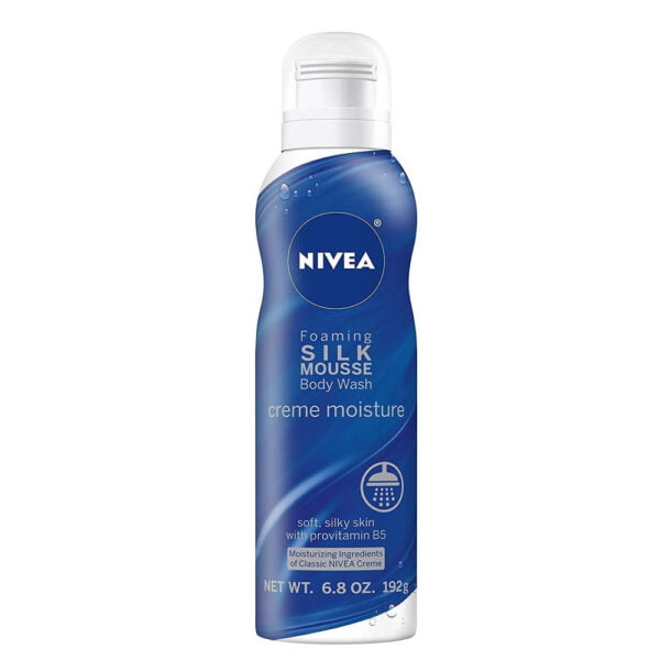 Nivea Body Wash 192g Foaming Silk Mousse Creme Moisture