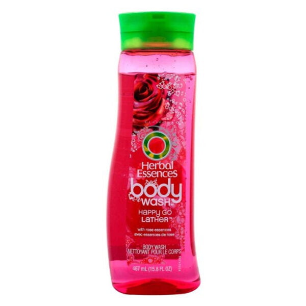 Herbal Essences Body Wash 467ml Happy Go Lather With Rose essence