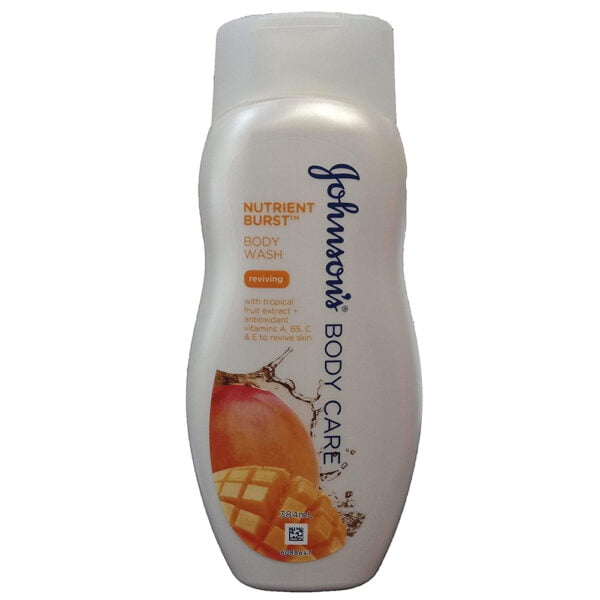 Johnsons Body Wash 384ml Nutrient Burst