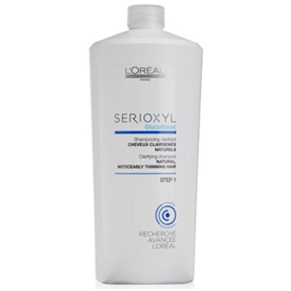 Loreal Shampoo 1000ml Serioxyl Gluco Boost Clarifying Step 1