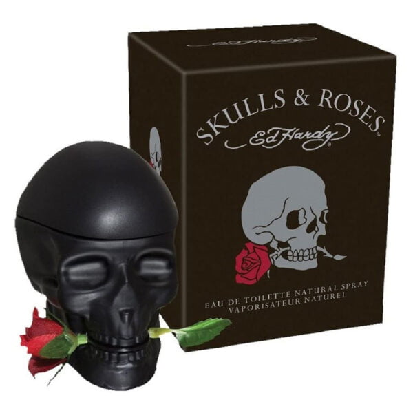 Ed Hardy perfume Spray 75ml Skulls and Roses Eau de Toilette for Men