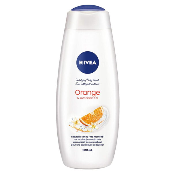 Nivea Body Wash 500ml Care and Orange