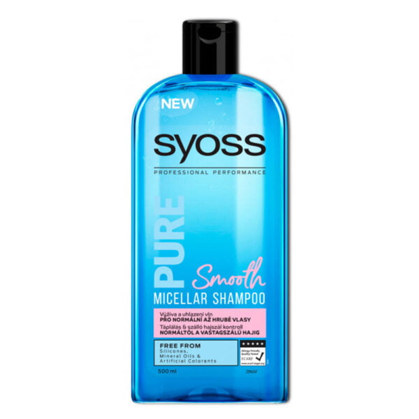 Syoss Shampoo 500ml Pure Smooth