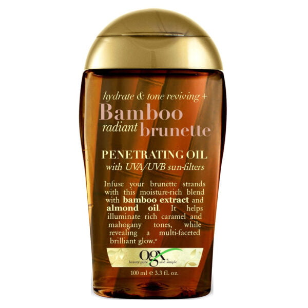 OGX Treatment 100ml Bamboo Radiant Brunette Penetrating Oil