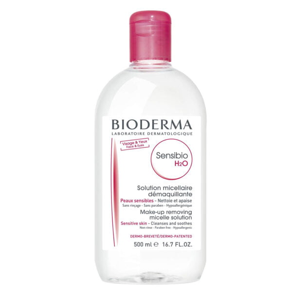 Bioderma Micellar Makeup Remover 500ml Sensibio H2O