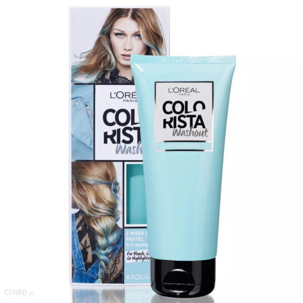 Loreal Hair Color 80ml Colorista Washout Pastel Aquahair