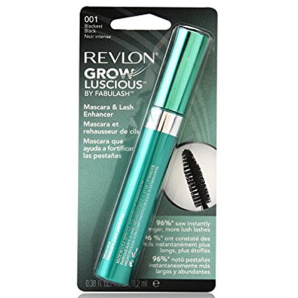 Revlon Mascara Grow Luscious 001 and Liner Blackest Black