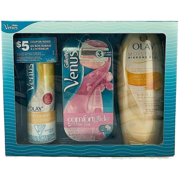 Gillette Gift Set 4Ct Venus and Olay Get Your Smooth On