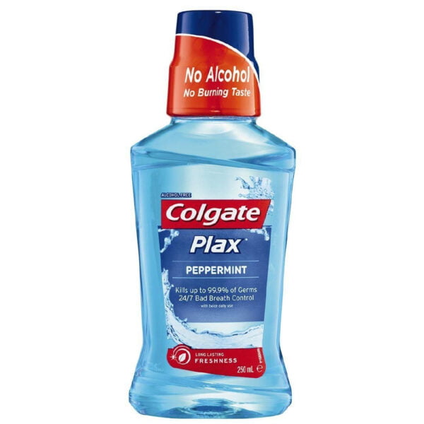 Colgate Mouthwash 250ml Plax Peppermint