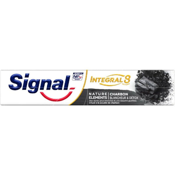 Signal Toothpaste 75ml Integral 8 With Charcoal