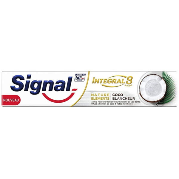 Signal Toothpaste 75ml Integral 8 Coconut Whiteness