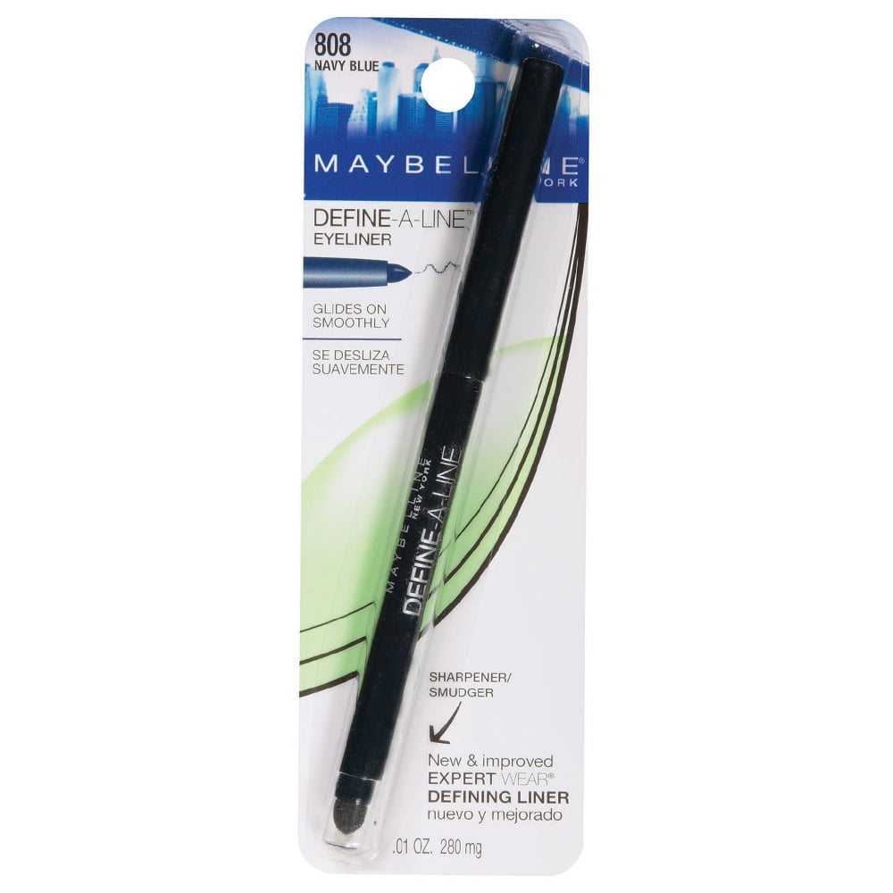 Maybelline Eyeliner 280mg Define A Line 808 Blue Head2Toes Beauty