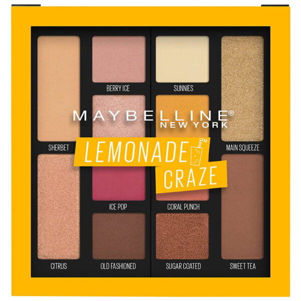 Maybelline Eye Shadow Palette Lemonade Craze