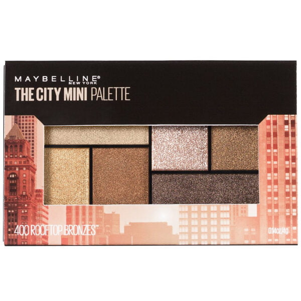 Maybelline The City Kits Eye Shadow Palette 400 Rooftop Bronzes
