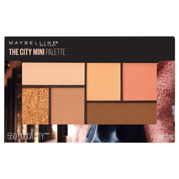Maybelline The City Kits Eye Shadow Palette 550 Cocoa City