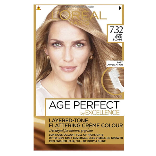 Loreal Hair Color Excellence Age Perfect 7.32 Blond