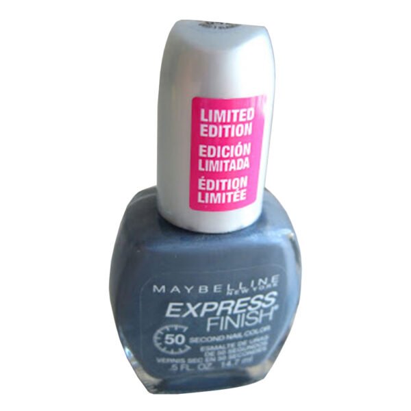 Maybelline Nail Polish 14.7ml Express Finish 642 Gray T Glamour