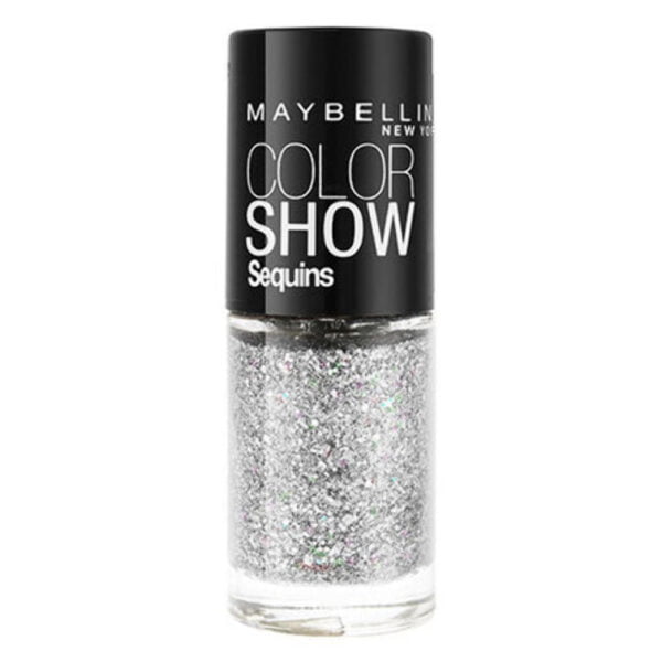 Maybelline Nail Polish 7ml Color Show 810 Silver Gleam