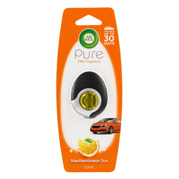 Air Wick Car Air Freshener 2.5ml Pure Mediterranean Sun