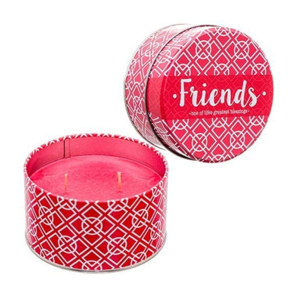 Freinds Candle 255g Tin Strawberry