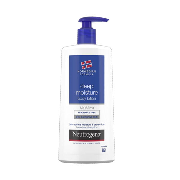 Neutrogena Body Lotion 400ml Norwegian Formula Deep Moisture Dry and Sensitive Skin