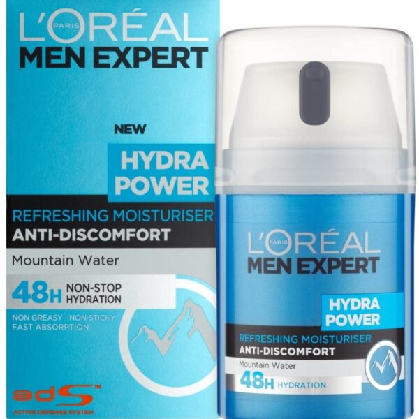 Loreal Moisturise 50ml Men Expert Refreshing Mountain Water