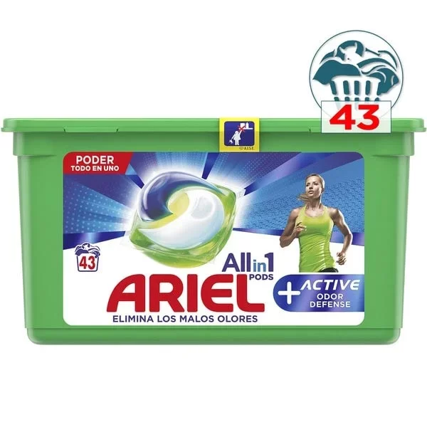 Ariel Clothe Wash All In1 Alpine Pods 50Tab
